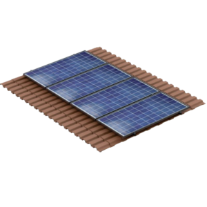 CONJUNTO FIXAÇÃO CERAMICO - 2 PAINEIS - 280W / 340W / 415W / 450W / 545W / 550W - GDFIX