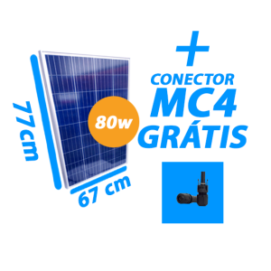 Placa Solar 80W Poli RSM080P – Resun Solar